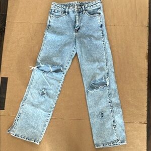art class Light Blue Distressed Kids Jeans